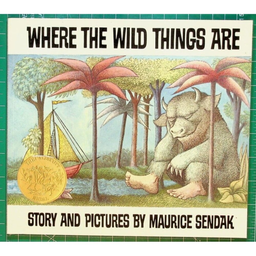 Where The Wild Things Are Hardcover By Maurice Sendak Caldecott Medal Winner